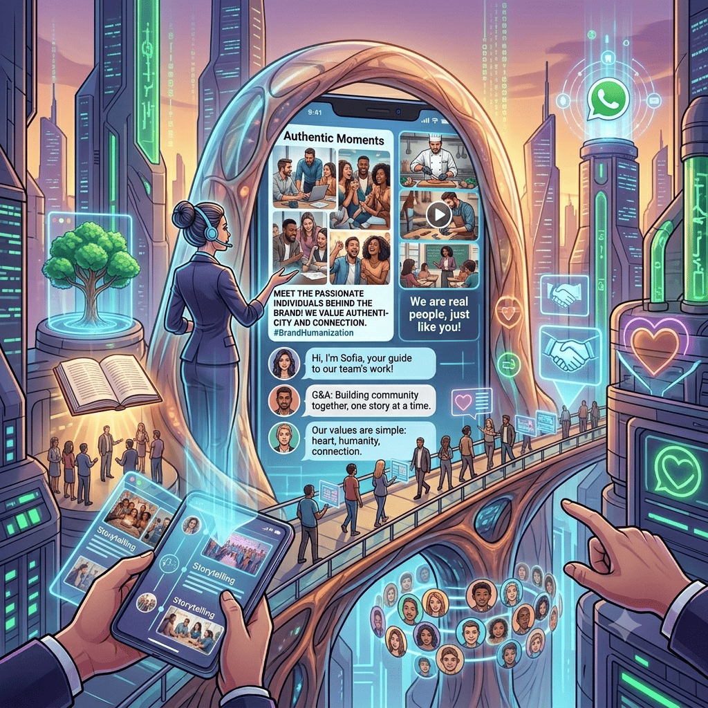 como humanizar una marca en redes sociales ejemplos