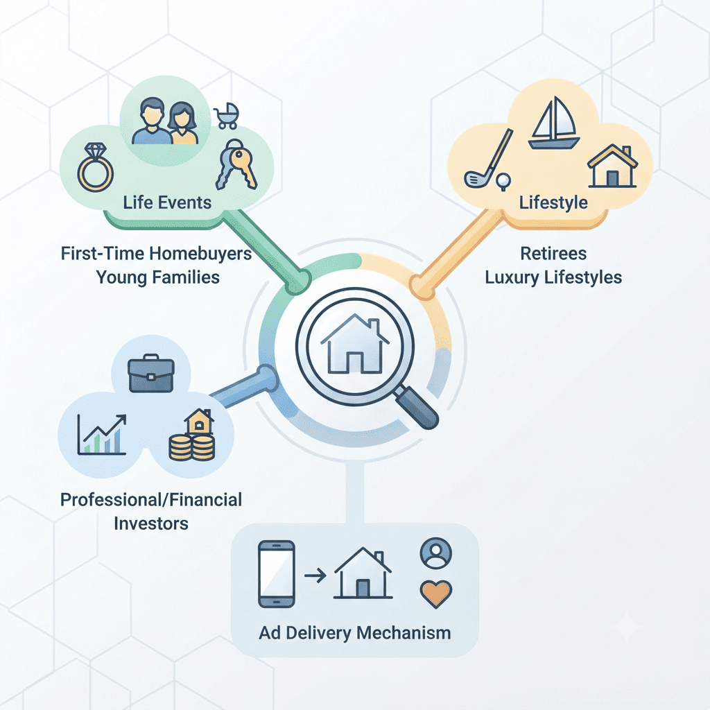 como segmentar mercado para venta de casas en facebook ads
