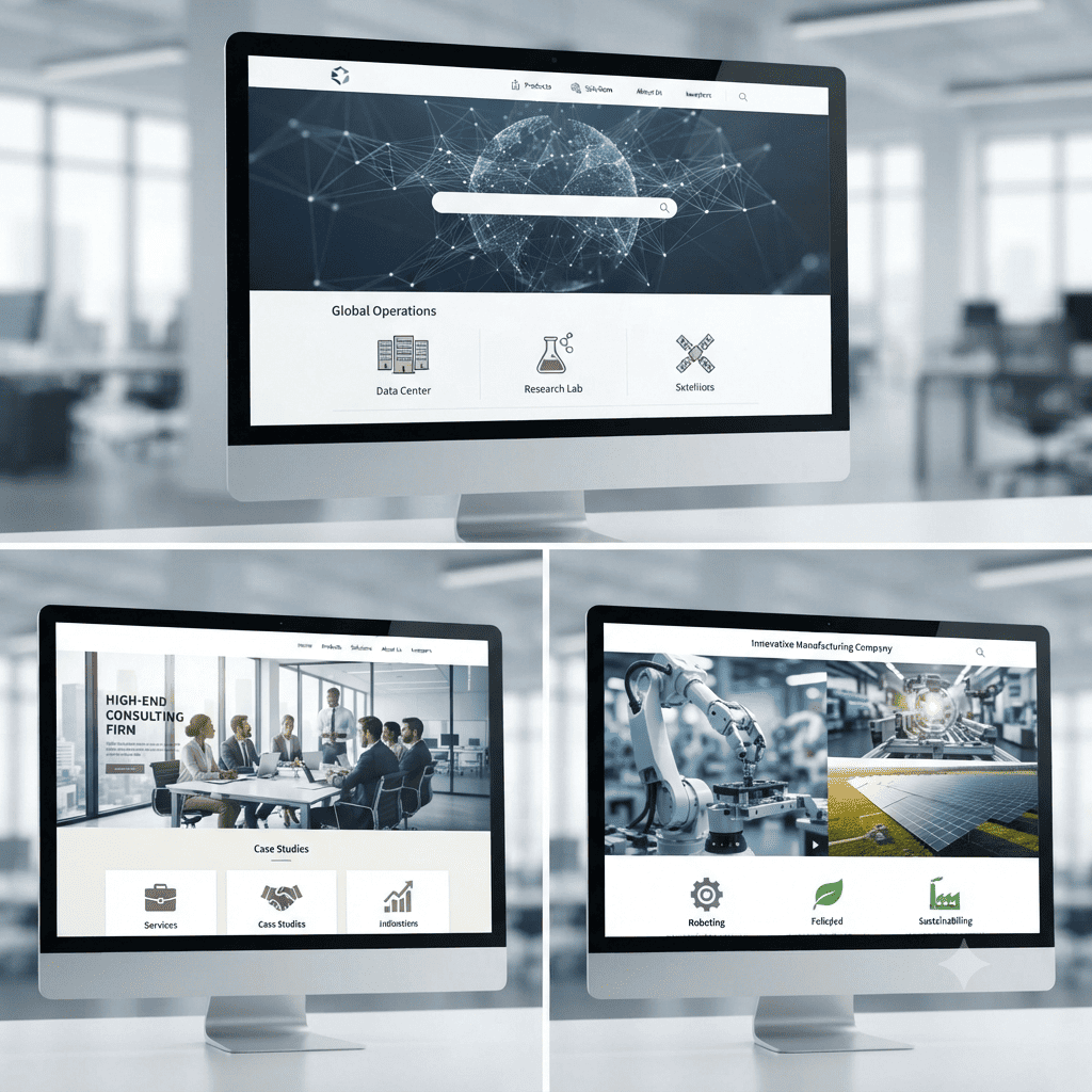 ejemplos de paginas web corporativas exitosas