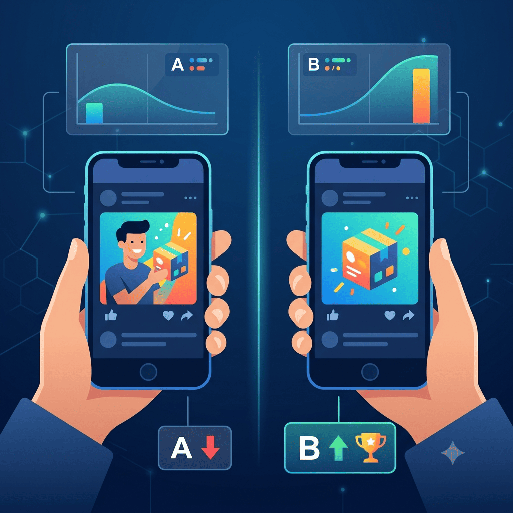 como hacer pruebas a/b en anuncios de facebook